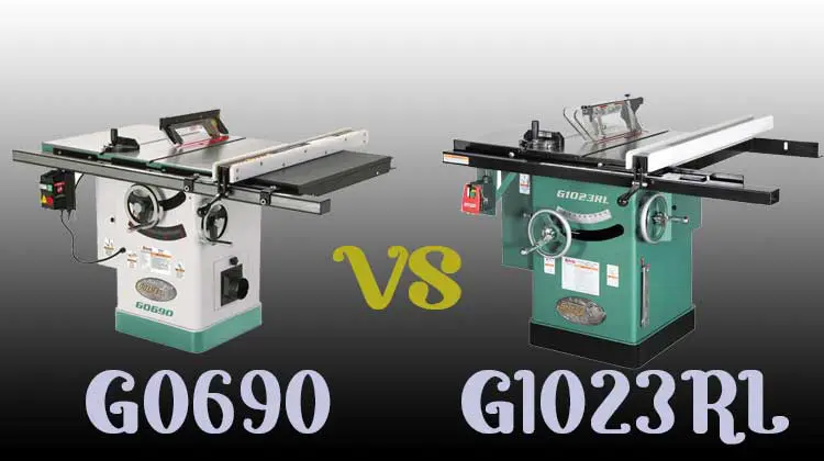 Grizzly G0690 VS G1023RL Grizzly G0690 VS G1023RL