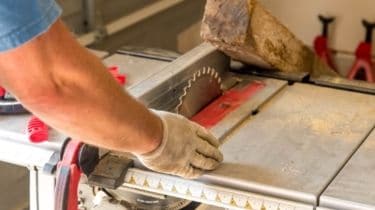 Size of the Best Table Saw for Contractor matters